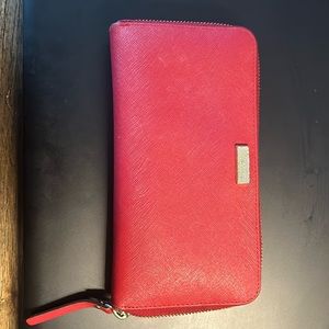 Kate Spade red wallet